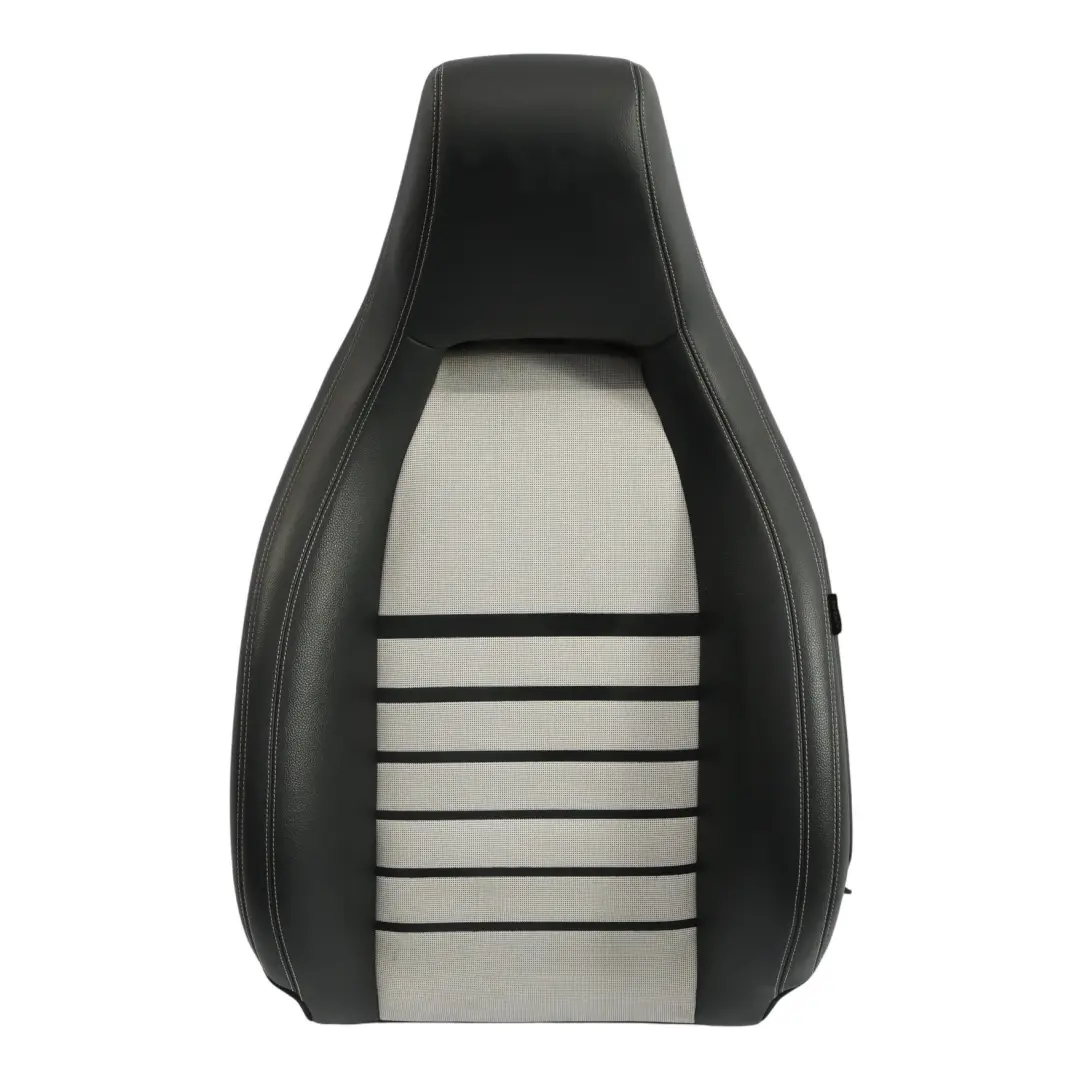 Front Seat Backrest Sport Left N/S Leather / Cloth Fabric to Mercedes W176 with Part number A1769108501 Mercedes W176 Front Seat Backrest Sport Left N/S Leather / Cloth Fabric - SKU A1769108501 - Part number A1769108501