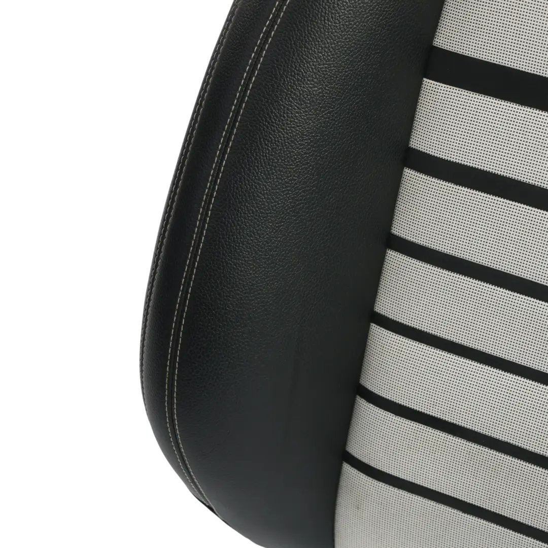 Front Seat Backrest Sport Left N/S Leather / Cloth Fabric to Mercedes W176 with Part number A1769108501 Mercedes W176 Front Seat Backrest Sport Left N/S Leather / Cloth Fabric - SKU A1769108501 - Part number A1769108501