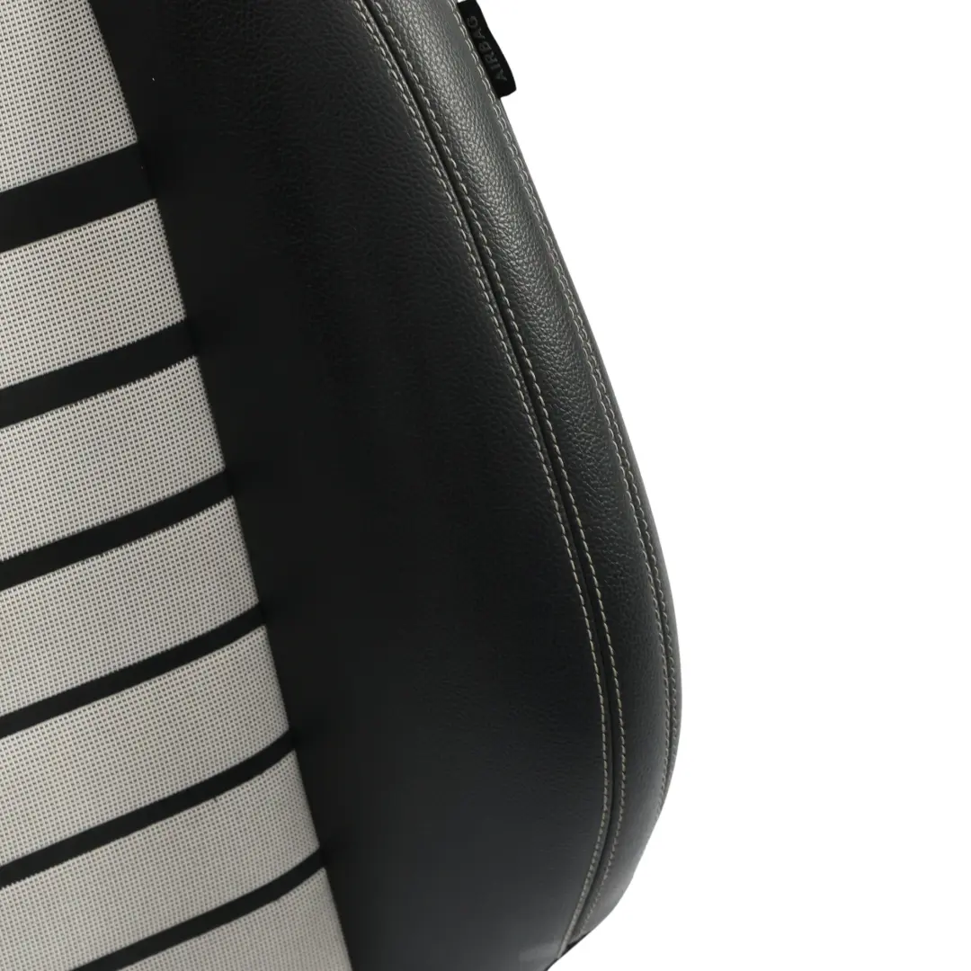 Front Seat Backrest Sport Left N/S Leather / Cloth Fabric to Mercedes W176 with Part number A1769108501 Mercedes W176 Front Seat Backrest Sport Left N/S Leather / Cloth Fabric - SKU A1769108501 - Part number A1769108501