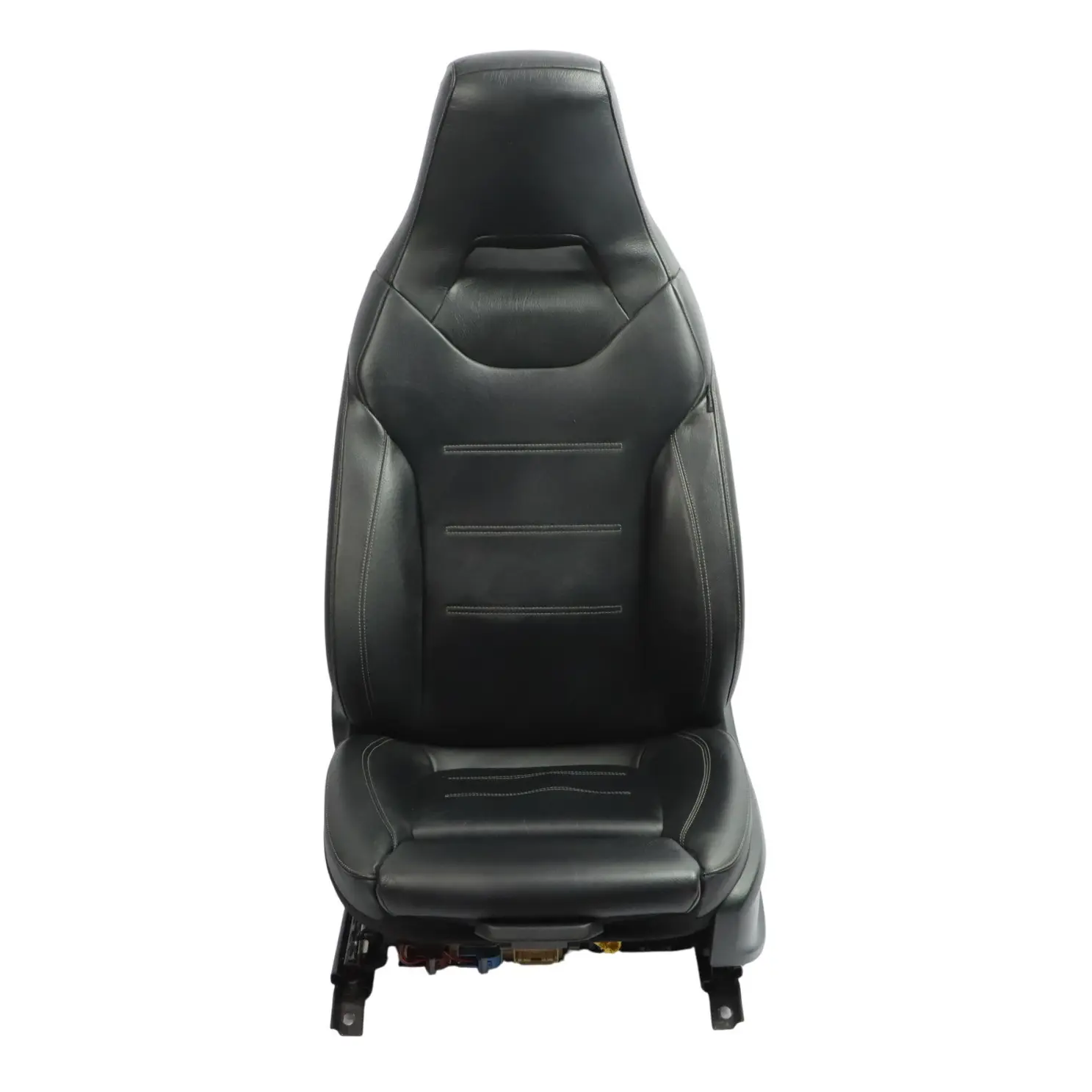 Mercedes C118 W177 Asiento Delantero Izquierdo Calefacionado Memoria Cuero Negro