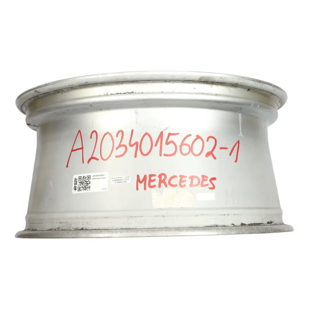 Mercedes W203 Silver 5-Double Spoke 18" ET:30 8,5J - SKU A2034015602-1 - Part number A2034015602