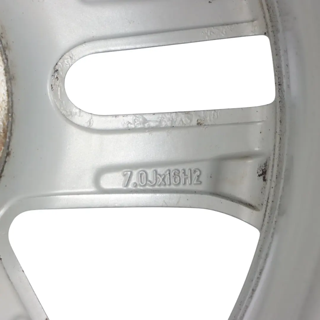 Mercedes W204 Srebrna Felga Aluminiowa 16" ET:43 7J - SKU A2044017202-3 - Numer Części A2044017202