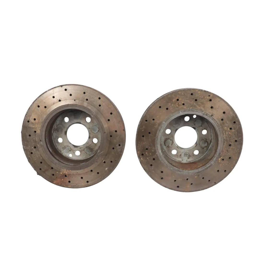 Mercedes W204 Front Brake Disc Wheel Brake Unit Left Right N/O/S Set - SKU A2044213612-3 - Part number A2044213612