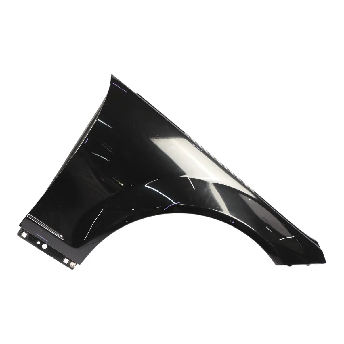 Mercedes W204 Side Panel Wing Front Right O/S Fender Obsidian Black - 197