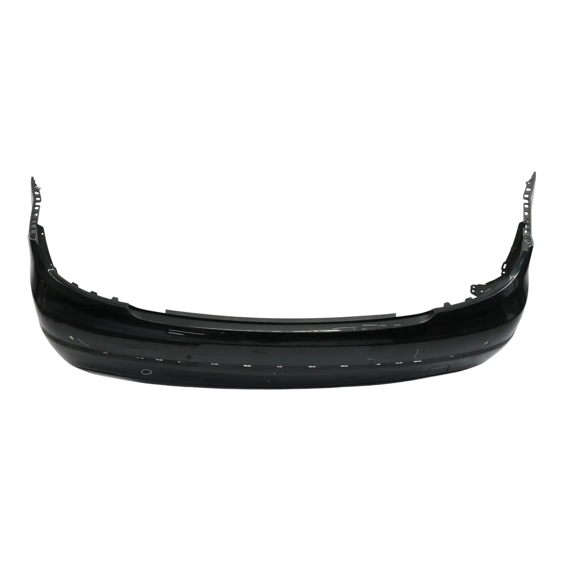 Mercedes W204 Rear Bumper Avantgarde Trim Panel Obsidian Black Metallic - 197