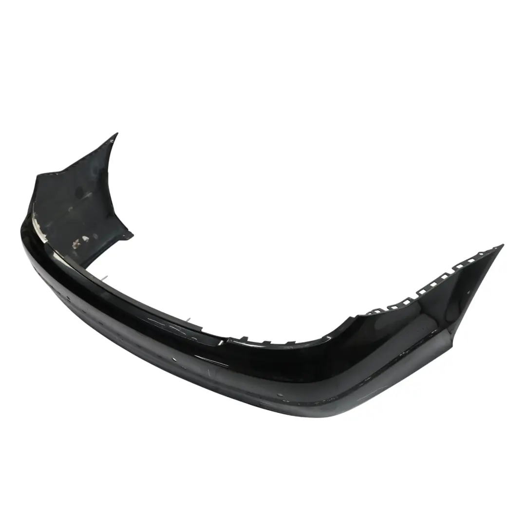 Bumper Avantgarde Trim Panel Obsidian Black Metallic - 197 to Mercedes W204 Rear with Part number A2048807940 Mercedes W204 Rear Bumper Avantgarde Trim Panel Obsidian Black Metallic - 197 - SKU A2048807940-OB - Part number A2048807940