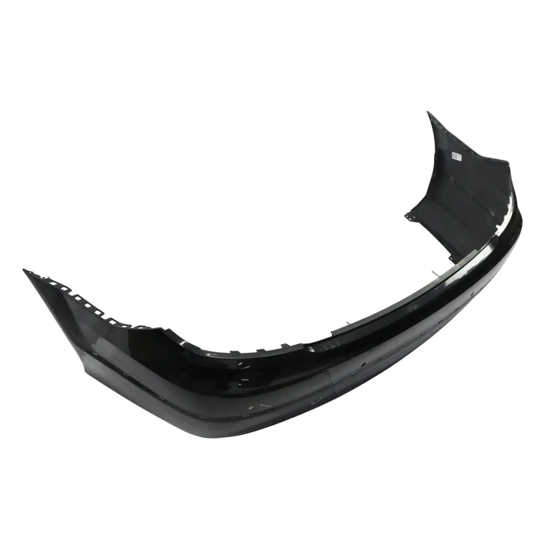 Bumper Avantgarde Trim Panel Obsidian Black Metallic - 197 to Mercedes W204 Rear with Part number A2048807940 Mercedes W204 Rear Bumper Avantgarde Trim Panel Obsidian Black Metallic - 197 - SKU A2048807940-OB - Part number A2048807940