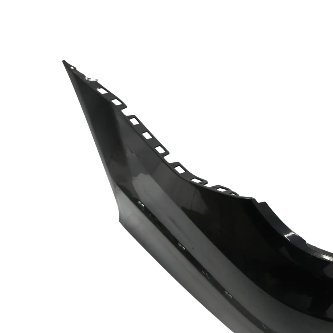 Bumper Avantgarde Trim Panel Obsidian Black Metallic - 197 to Mercedes W204 Rear with Part number A2048807940 Mercedes W204 Rear Bumper Avantgarde Trim Panel Obsidian Black Metallic - 197 - SKU A2048807940-OB - Part number A2048807940