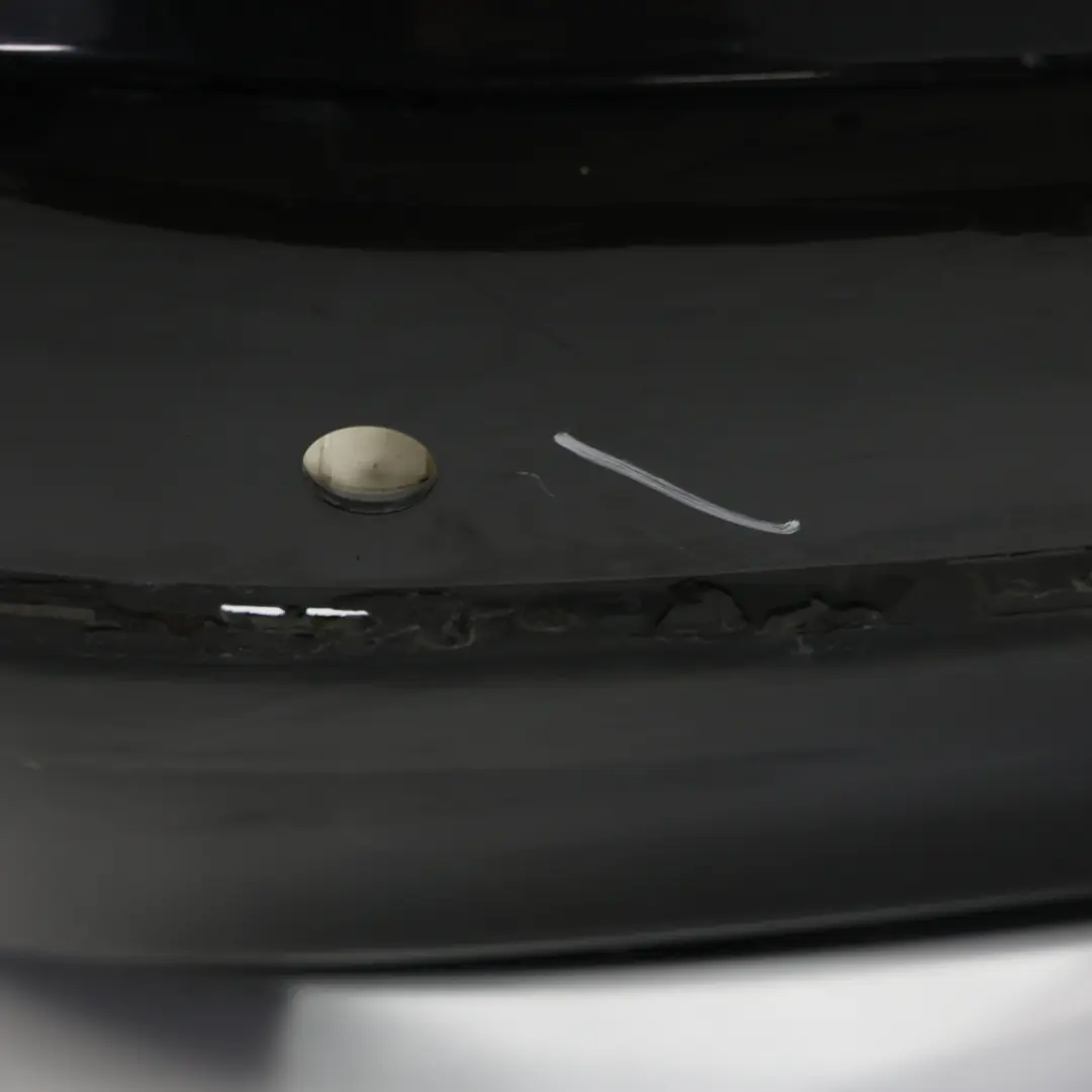 Bumper Avantgarde Trim Panel Obsidian Black Metallic - 197 to Mercedes W204 Rear with Part number A2048807940 Mercedes W204 Rear Bumper Avantgarde Trim Panel Obsidian Black Metallic - 197 - SKU A2048807940-OB - Part number A2048807940
