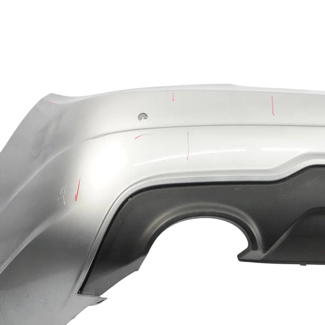 Mercedes W204 Rear Bumper Trim Panel Cover Palladium Silver Metallic - 792 - SKU A2048809347-PAL1 - Part number A2048809347