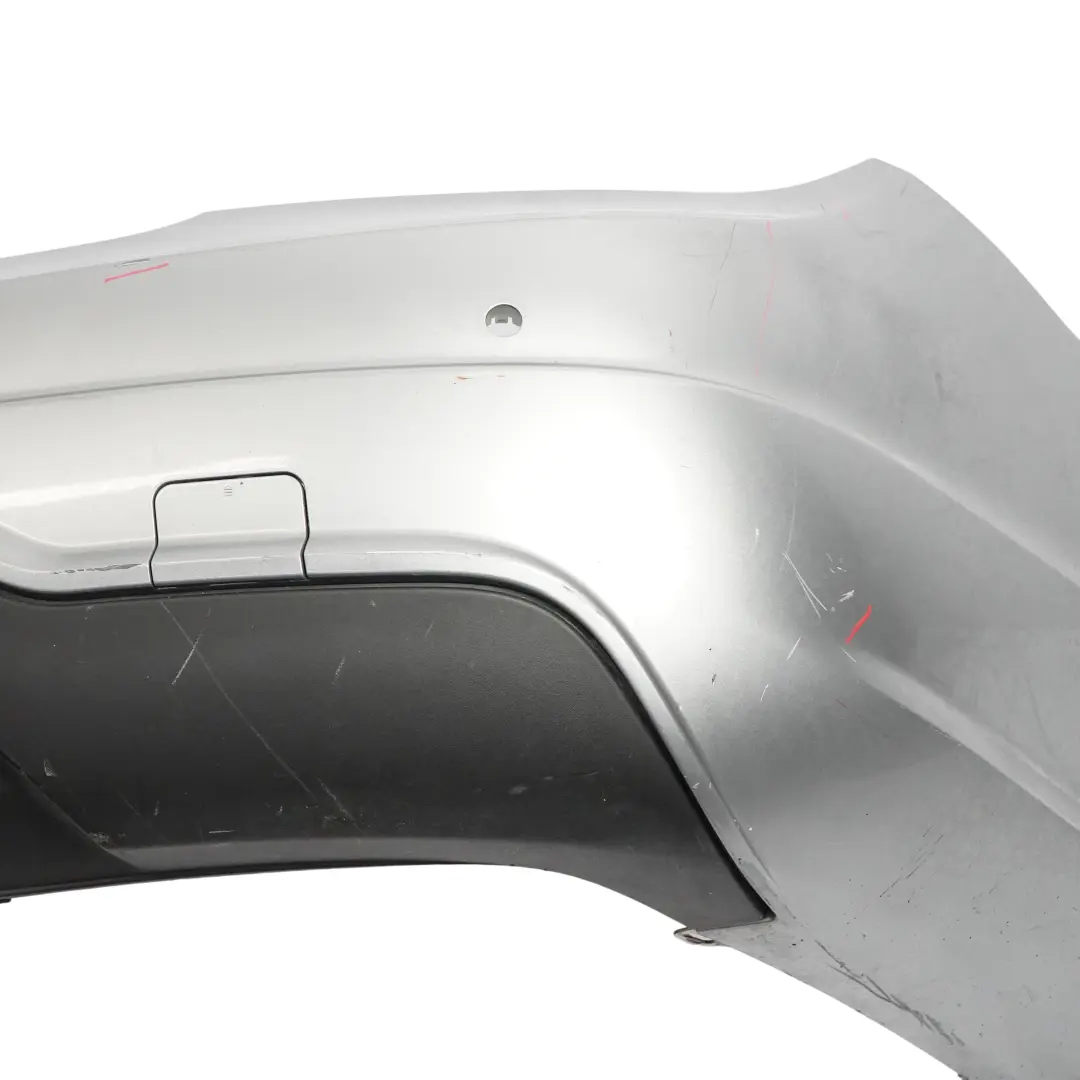 Bumper Trim Panel Cover Palladium Silver Metallic - 792 to Mercedes W204 Rear with Part number A2048809347 Mercedes W204 Rear Bumper Trim Panel Cover Palladium Silver Metallic - 792 - SKU A2048809347-PAL1 - Part number A2048809347
