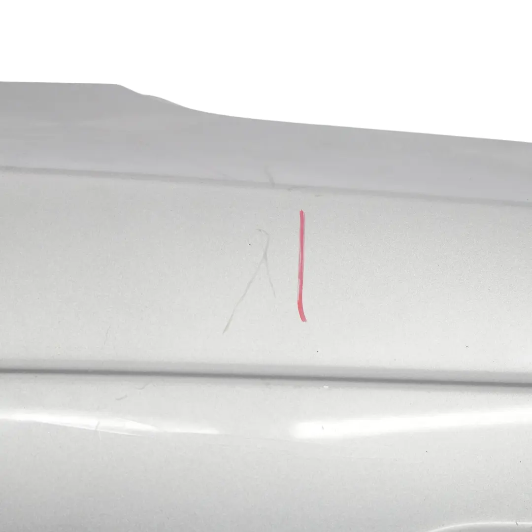 Mercedes W204 Rear Bumper Trim Panel Cover Palladium Silver Metallic - 792 - SKU A2048809347-PAL1 - Part number A2048809347