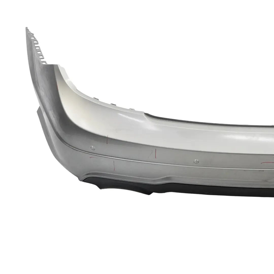 Bumper Trim Panel Cover Palladium Silver Metallic - 792 to Mercedes W204 Rear with Part number A2048809347 Mercedes W204 Rear Bumper Trim Panel Cover Palladium Silver Metallic - 792 - SKU A2048809347-PAL1 - Part number A2048809347