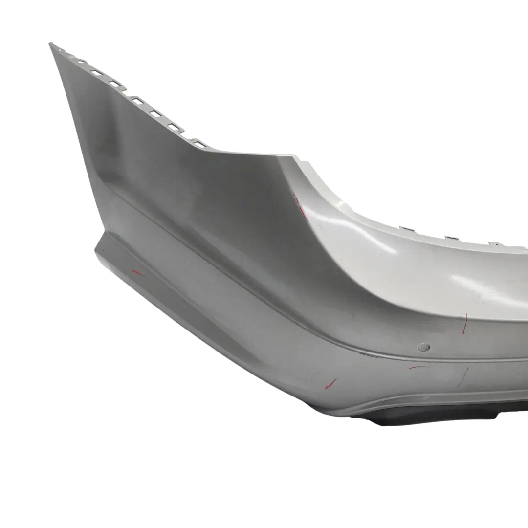 Bumper Trim Panel Cover Palladium Silver Metallic - 792 to Mercedes W204 Rear with Part number A2048809347 Mercedes W204 Rear Bumper Trim Panel Cover Palladium Silver Metallic - 792 - SKU A2048809347-PAL1 - Part number A2048809347