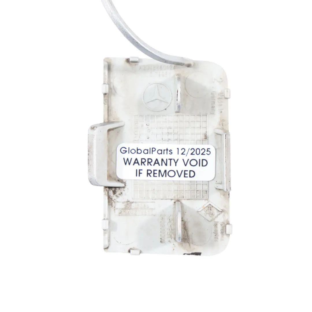 Mercedes W169 Tapa Gancho Remolque Parachoques Delantero Iridium Silver 775 - SKU A2048850124-IRS - Número de pieza A2048850124