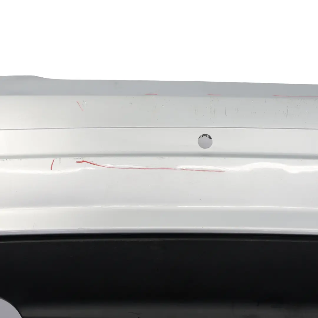 Tylny Zderzak Iridium Silver Srebrny Metalik - 775 do Mercedes W204 o numerze A2048853025 Mercedes W204 Tylny Zderzak Iridium Silver Srebrny Metalik - 775 - SKU A2048853025-IRS - Numer Części A2048853025