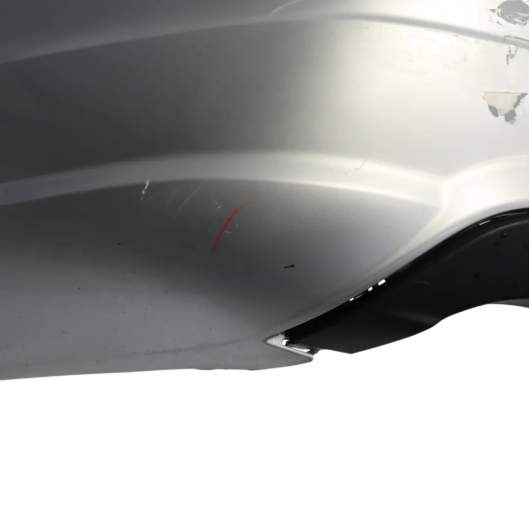Bumper Trim Panel Iridium Silver Metallic - 775 to Mercedes W204 Rear with Part number A2048853025 Mercedes W204 Rear Bumper Trim Panel Iridium Silver Metallic - 775 - SKU A2048853025-IRS - Part number A2048853025