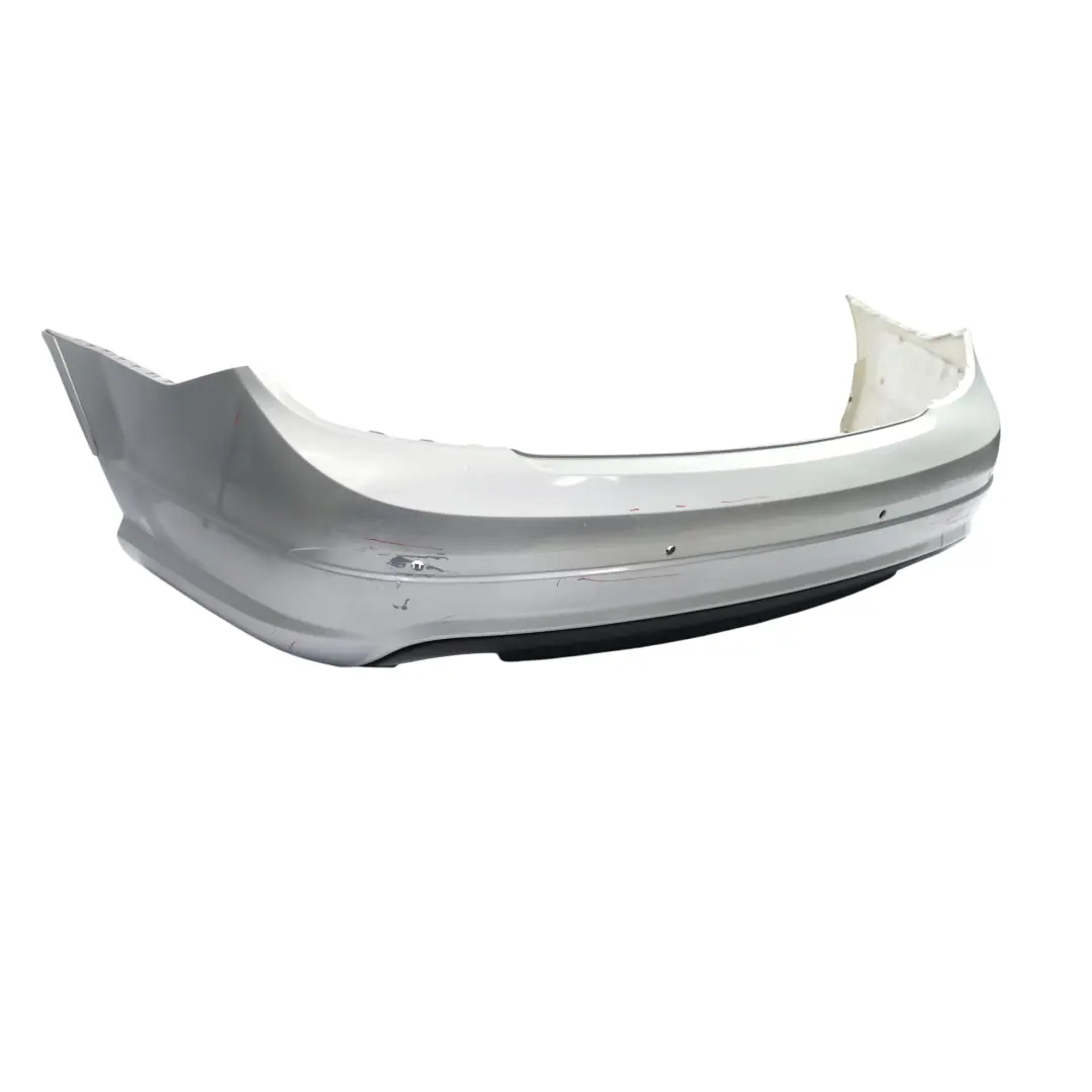Mercedes W204 Rear Bumper Trim Panel Iridium Silver Metallic - 775 - SKU A2048853025-IRS - Part number A2048853025