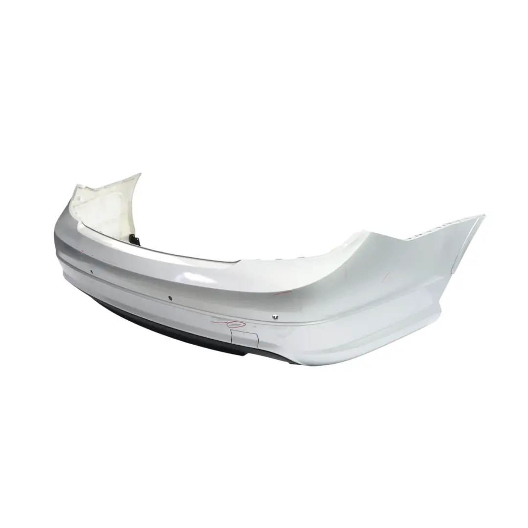 Mercedes W204 Rear Bumper Trim Panel Iridium Silver Metallic - 775 - SKU A2048853025-IRS - Part number A2048853025