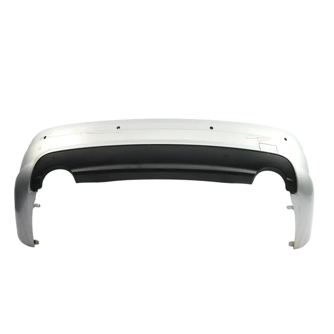 Mercedes W204 Rear Bumper Trim Panel Iridium Silver Metallic - 775 - SKU A2048853025-IRS - Part number A2048853025