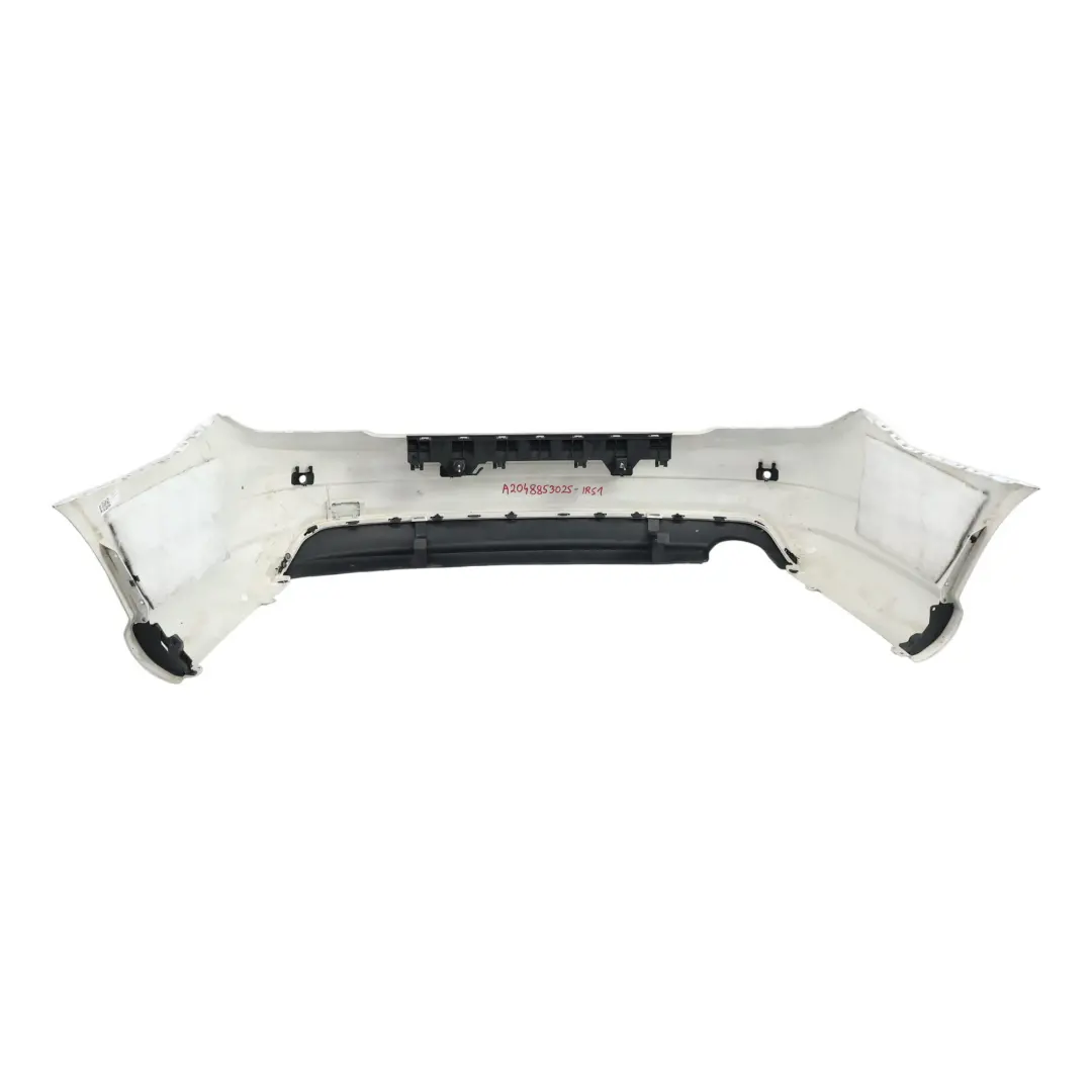 Bumper Trim Panel Iridium Silver Metallic - 775 to Mercedes W204 Rear with Part number A2048853025 Mercedes W204 Rear Bumper Trim Panel Iridium Silver Metallic - 775 - SKU A2048853025-IRS1 - Part number A2048853025