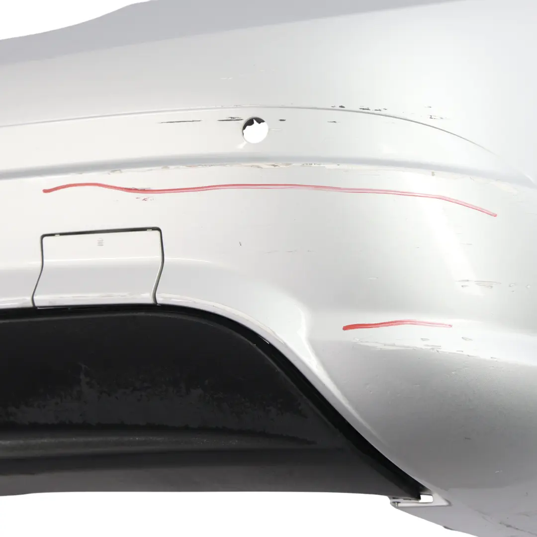 Bumper Trim Panel Iridium Silver Metallic - 775 to Mercedes W204 Rear with Part number A2048853025 Mercedes W204 Rear Bumper Trim Panel Iridium Silver Metallic - 775 - SKU A2048853025-IRS1 - Part number A2048853025