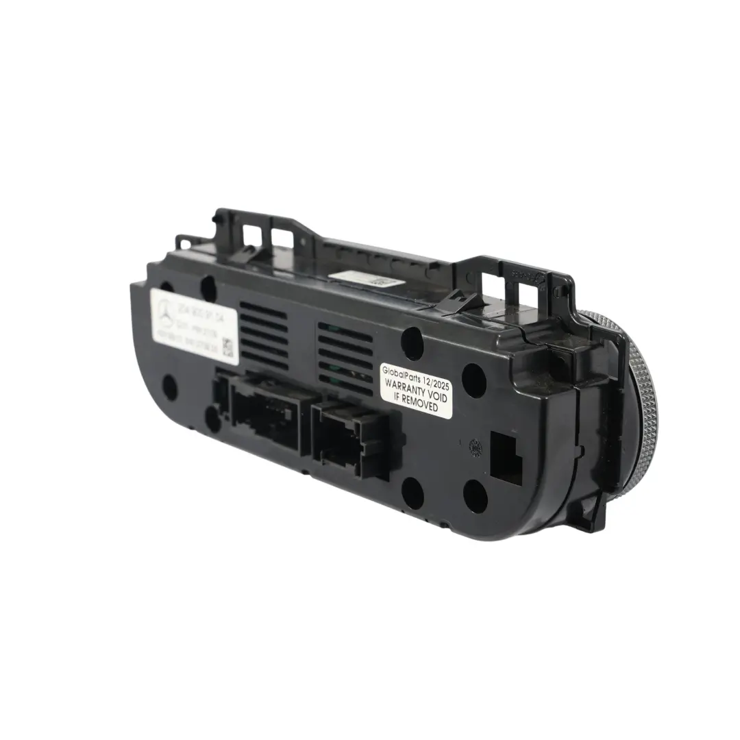 Heater Climate Control Panel Switch Air Con A/C Unit to Mercedes W204 with Part number A2049009104 Mercedes W204 Heater Climate Control Panel Switch Air Con A/C Unit - SKU A2049009104-1 - Part number A2049009104