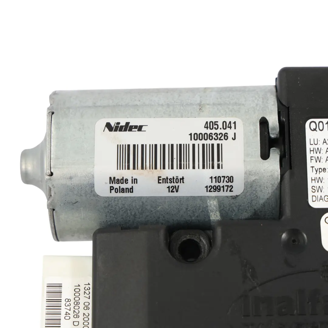 Mercedes W204 Techo Corredizo Panorámico Motor Regulador Unidad A2049005310 - SKU A2049064102 - Número de pieza A2049064102