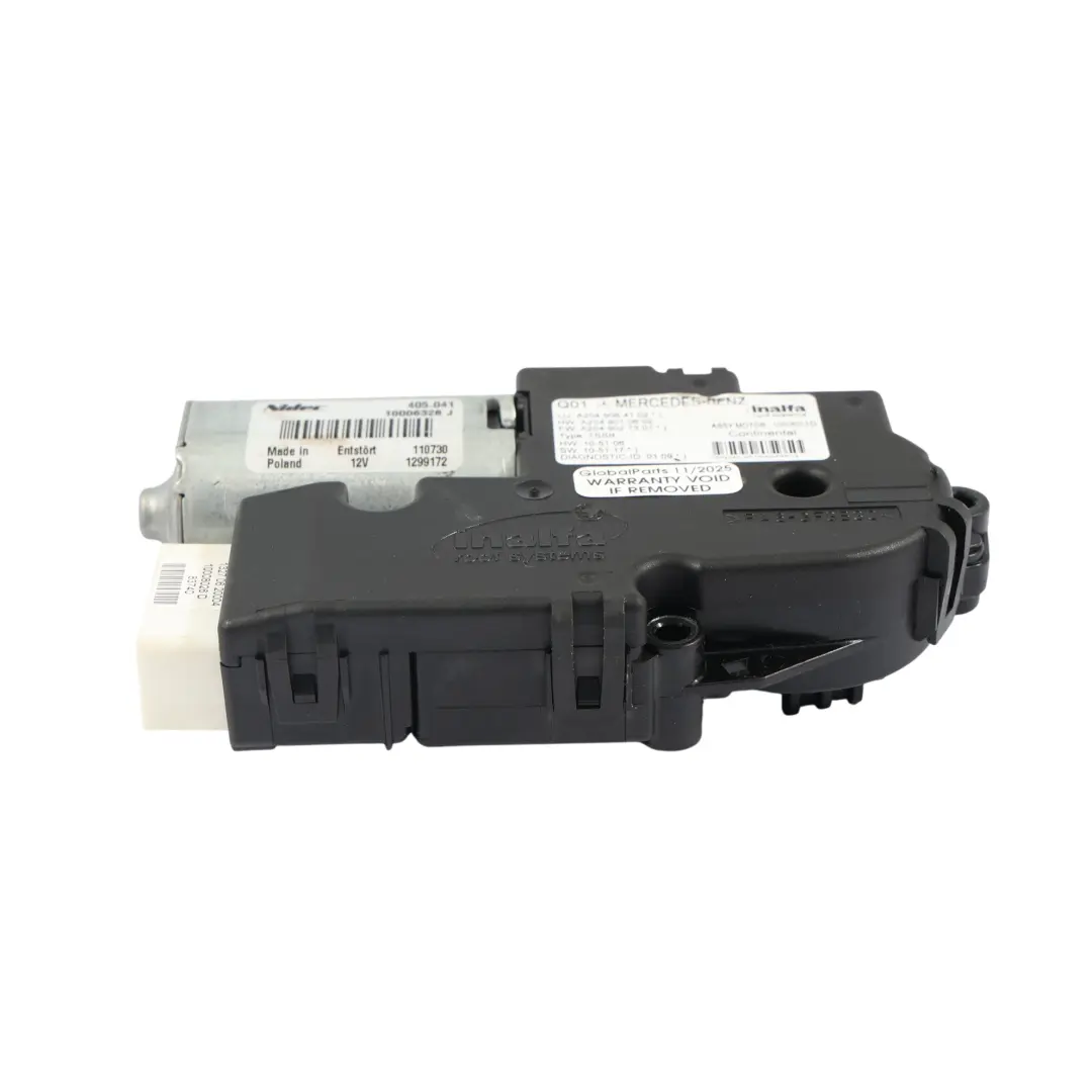 Panoramic Sunroof Sliding Motor Regulator Unit A2049005310 to Mercedes W204 with Part number A2049064102 Mercedes W204 Panoramic Sunroof Sliding Motor Regulator Unit A2049005310 - SKU A2049064102 - Part number A2049064102