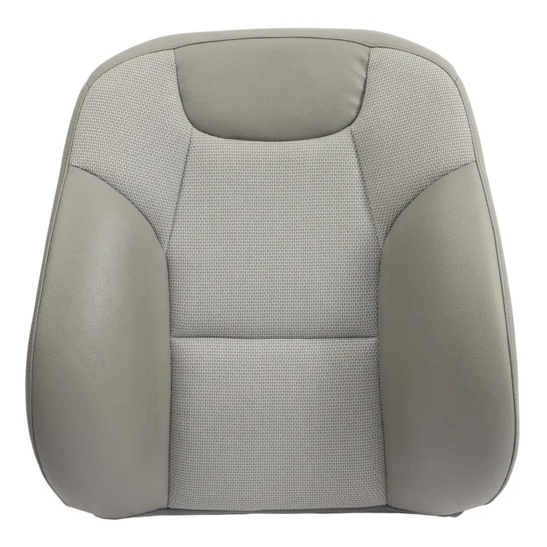 Mercedes W204 Front Seat Sport Backrest Heated Cloth Leather Grey Left N/S - SKU A2049102347-10 - Part number A2049102347