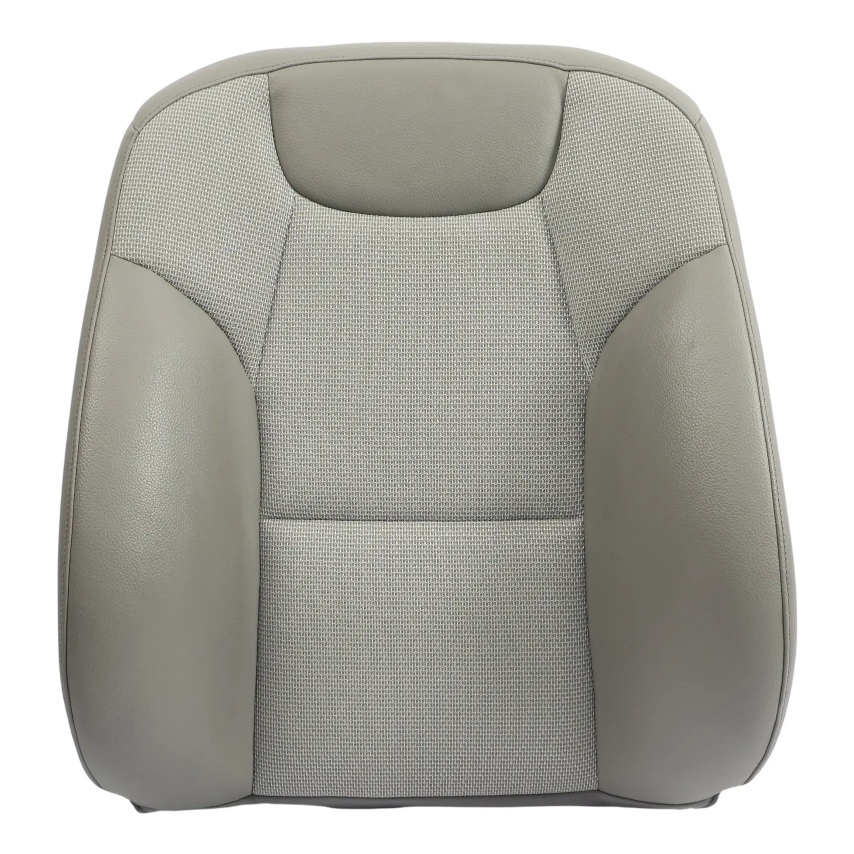 Mercedes W204 Asiento Delantero Sport Respaldo Funda Tela Cuero Gris Derecha