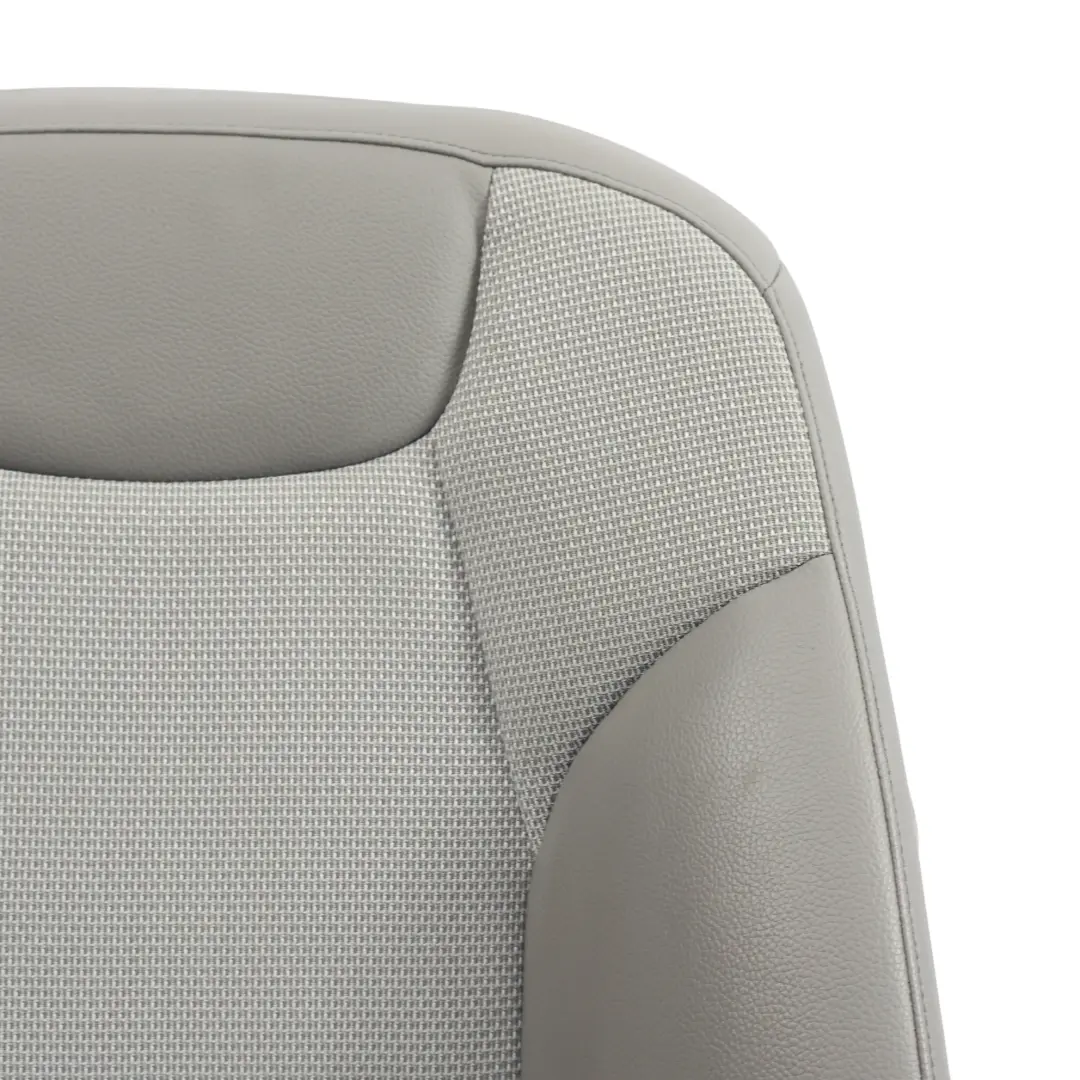 Mercedes W204 Front Seat Sport Backrest Heated Cloth Leather Grey Right O/S - SKU A2049102447-2 - Part number A2049102447