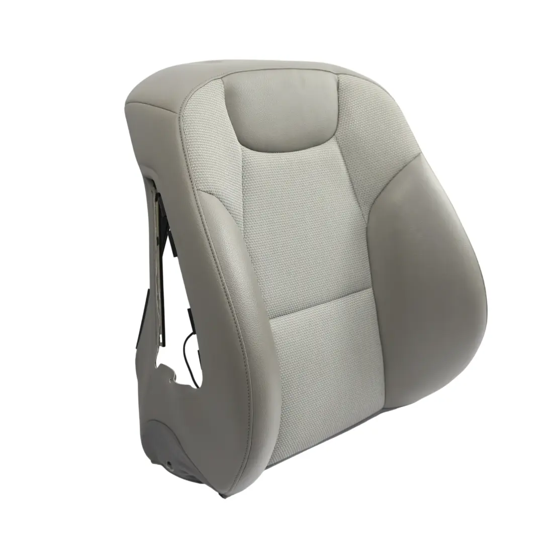 Mercedes W204 Vordersitz Sport Rückenlehne Abdeckung Stoff Leder Grau Rechts - SKU A2049102447-2 - Teilenummer A2049102447