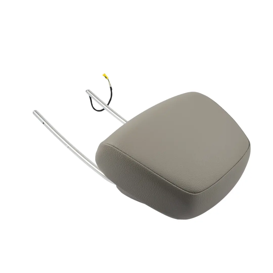 Mercedes W204 Seat Headrest Front Left Right N/O/S Grey Leather Head Rest - SKU A2049706450-1 - Part number A2049706450