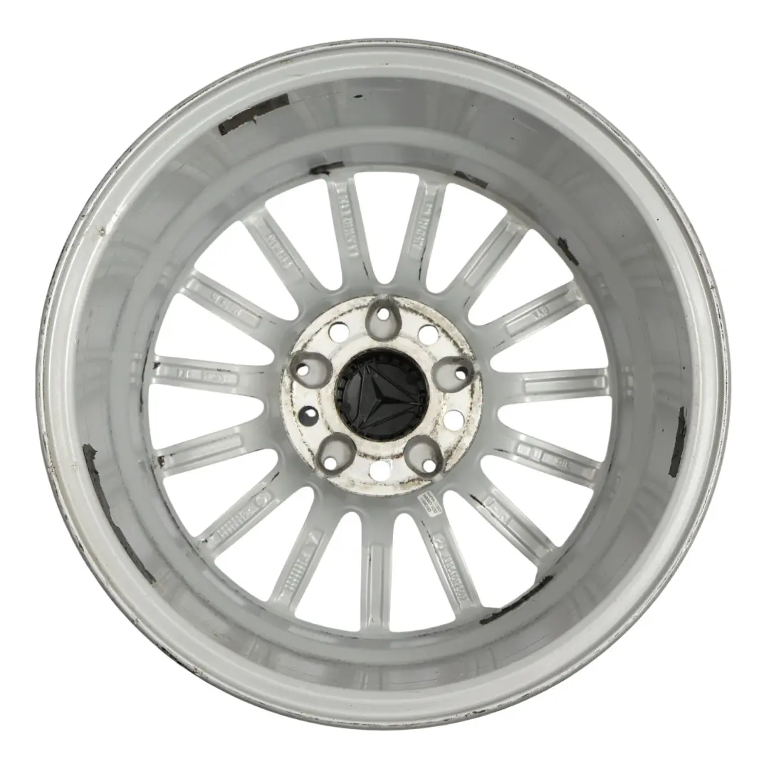 Mercedes W205 Silver Wheel Alloy Rim 16" 6,5J ET:38 15 Spoke - SKU A2054012502-4 - Part number A2054012502
