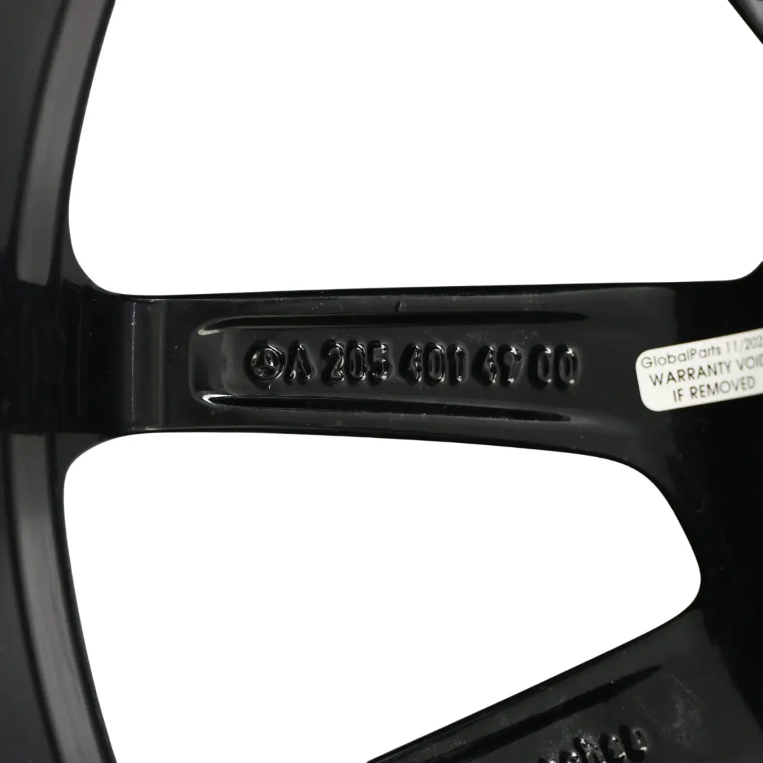 Llanta De Aleación Delantera AMG 19" 7.5J ET:33 para Mercedes W205 con número de pieza A2054014900 Mercedes W205 Llanta De Aleación Delantera AMG 19" 7.5J ET:33 - SKU A2054014900-1 - Número de pieza A2054014900