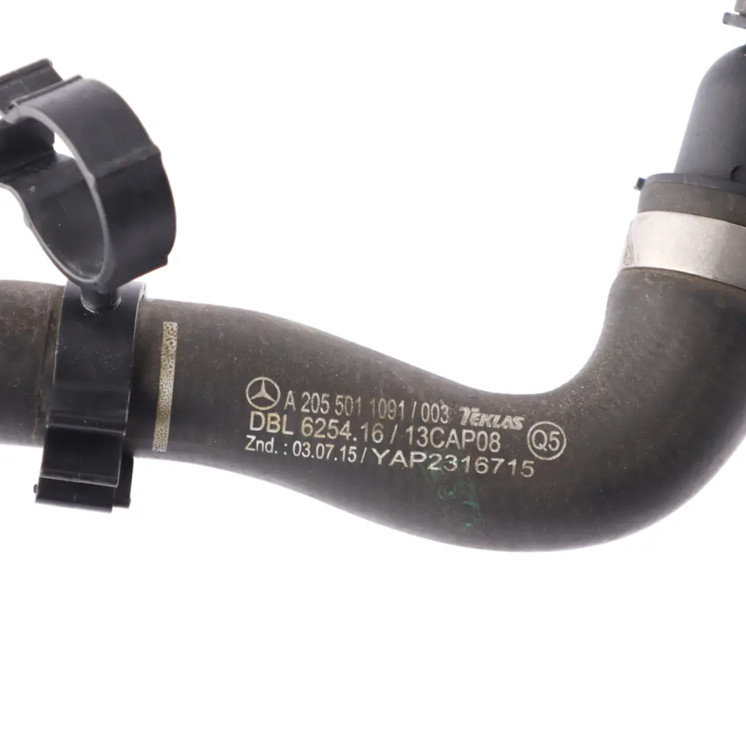 Mercedes W205 Wasserschlauch Kühler Kühlmittel Kühlleitung M276 - SKU A2055011091 - Teilenummer A2055011091