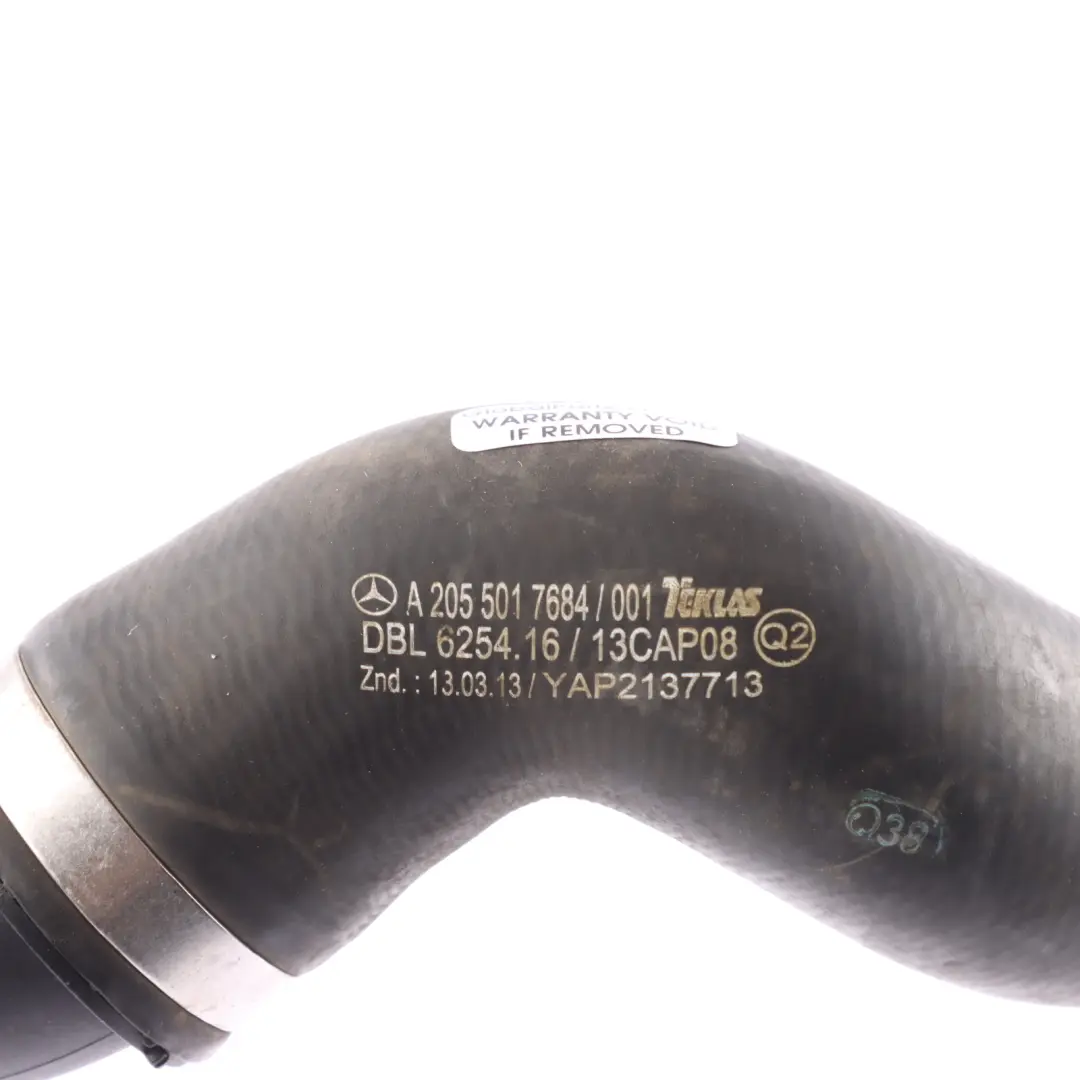 Mercedes W205 Kühlmittel Schlauch Rechts M276 Benzin - SKU A2055017684 - Teilenummer A2055017684