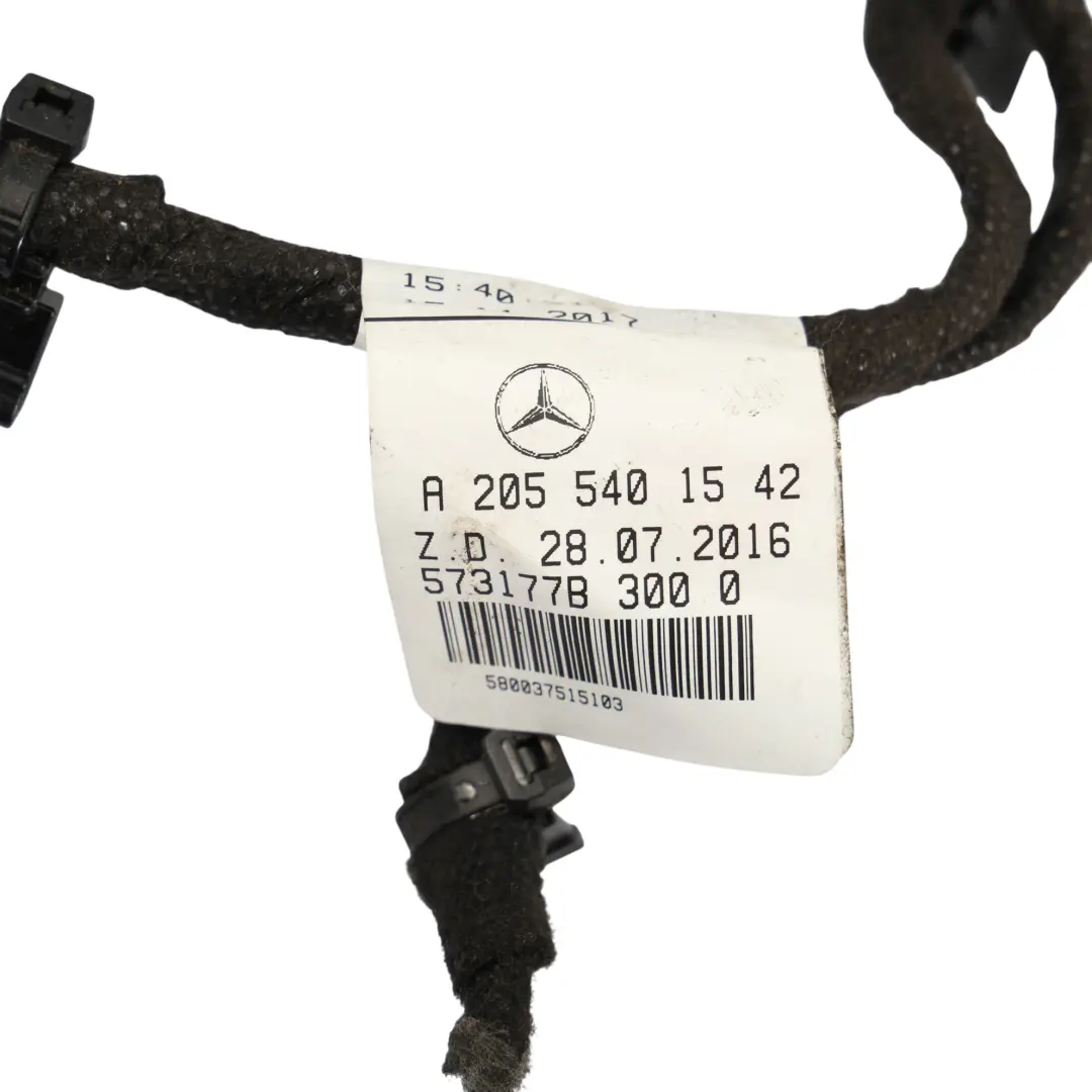 Mercedes W205 Puerta Trasera Arnés Cableado Izquierda Derecha - SKU A2055401542 - Número de pieza A2055401542