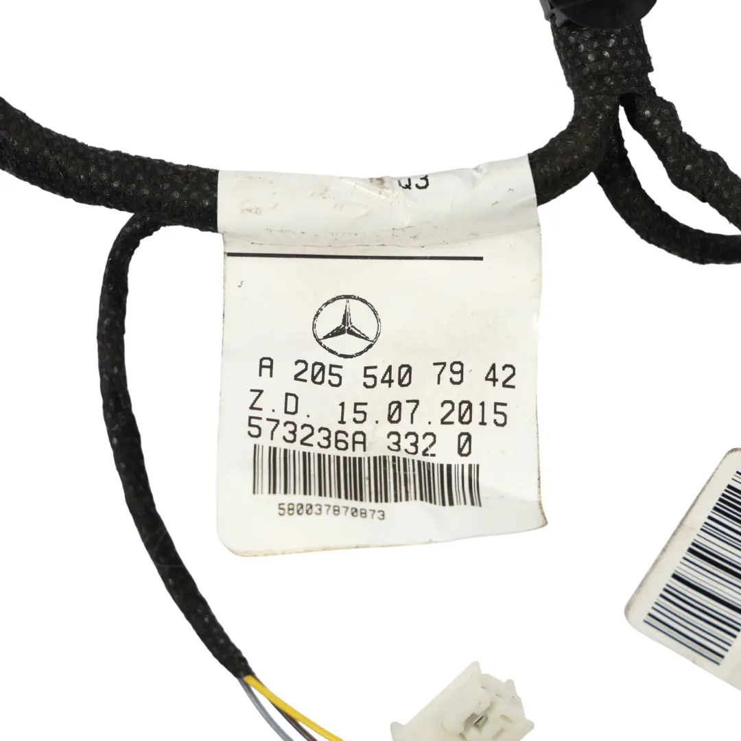 Faisceau De Câbles De Porte Avant Gauche Droite pour Mercedes W205 à propos du numéro de pièce A2055407942 Mercedes W205 Faisceau De Câbles De Porte Avant Gauche Droite - SKU A2055407942 - Numéro de pièce A2055407942