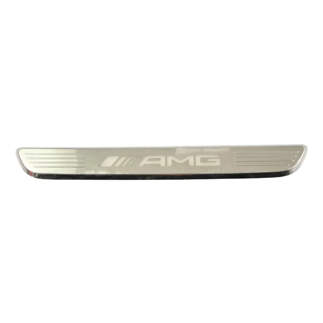 Door Entry Sill Kick Plate Front Right O/S to Mercedes W205 W213 AMG with Part number A2056802335 Mercedes W205 W213 AMG Door Entry Sill Kick Plate Front Right O/S - SKU A2056802335 - Part number A2056802335