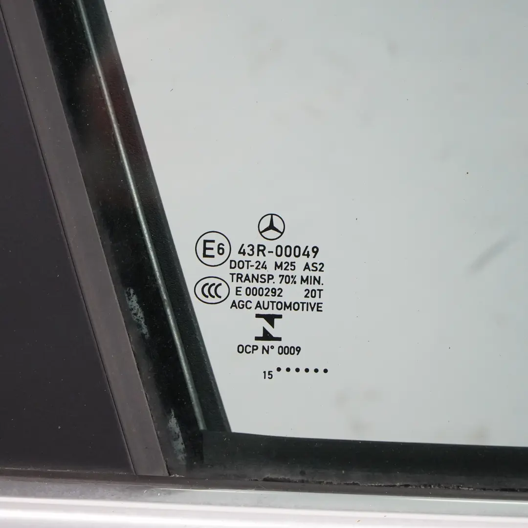 Door Front Right O/S Iridium Silver Metallic - 775 to Mercedes W205 with Part number A2057200205 Mercedes W205 Door Front Right O/S Iridium Silver Metallic - 775 - SKU A2057200205-IRS - Part number A2057200205