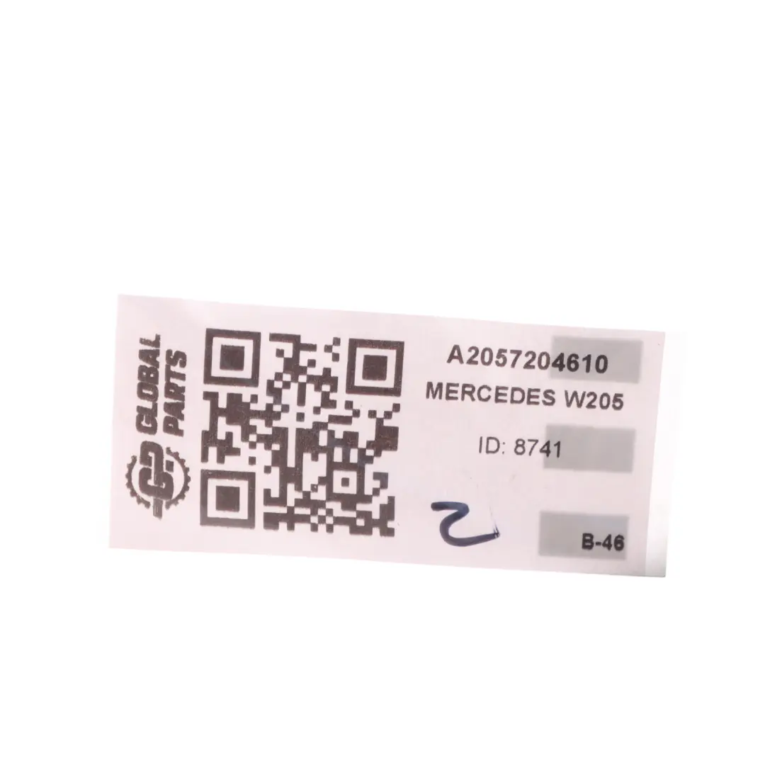 Mercedes W205 Front Door Window Strip Moulding Seal Trim Right O/S - SKU A2057204610 - Part number A2057204610