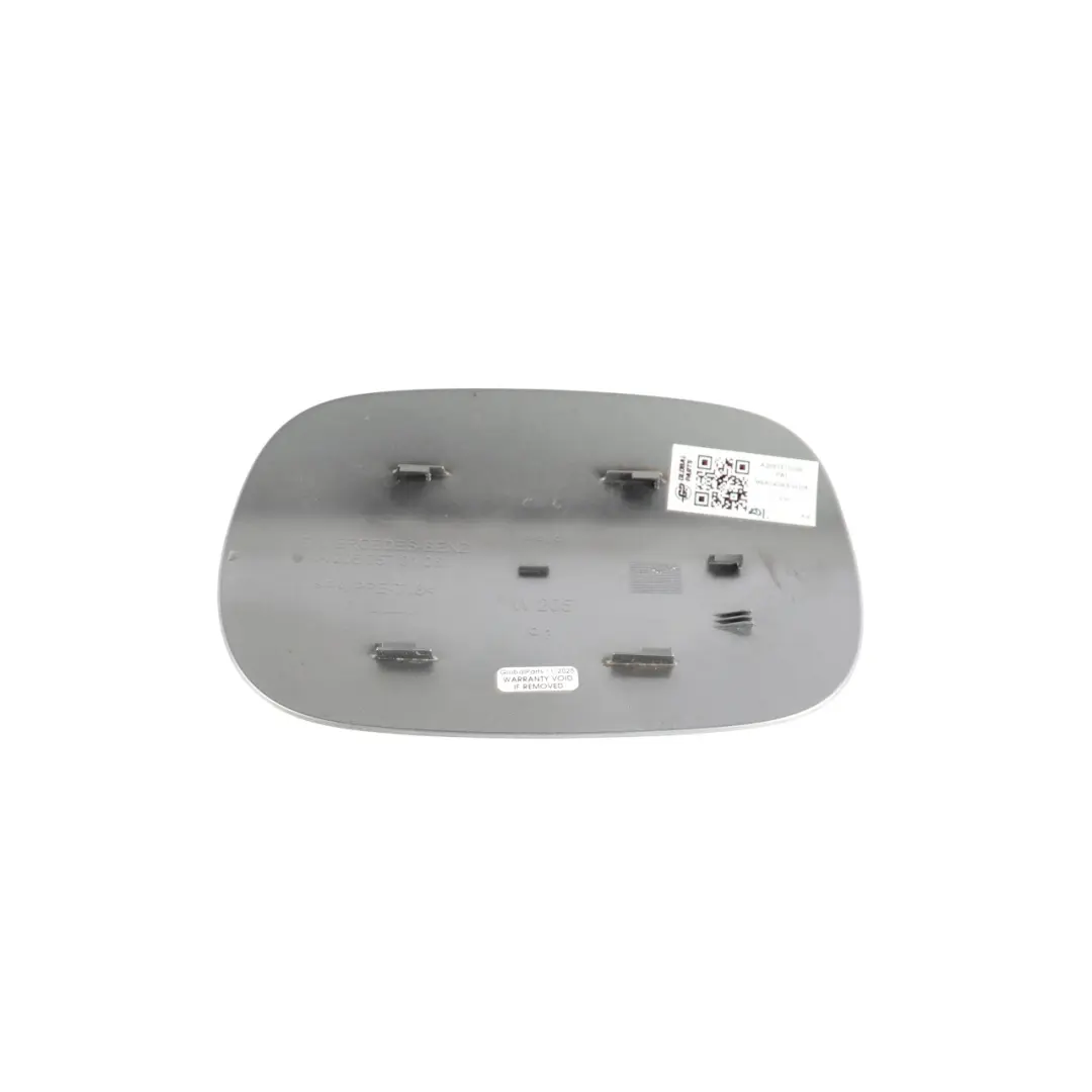 Filler Fill in Flap Cover Palladium Silver - 792 to Mercedes W205 Fuel with Part number A2057570106 Mercedes W205 Fuel Filler Fill in Flap Cover Palladium Silver - 792 - SKU A2057570106-PAL - Part number A2057570106