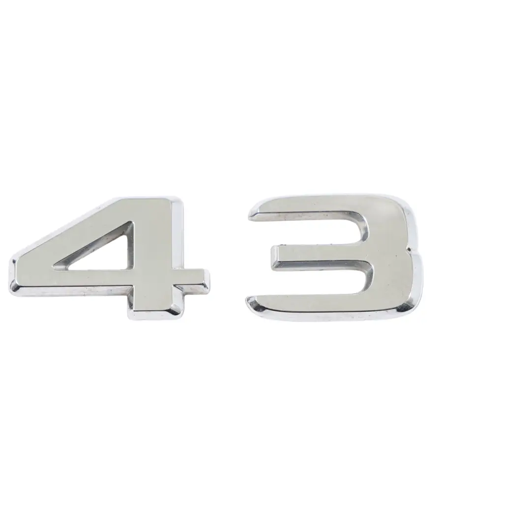 Mercedes W205 C43 Rear Tail Badge Emblem Lettering Chrome - SKU A2058172101 - Part number A2058172101