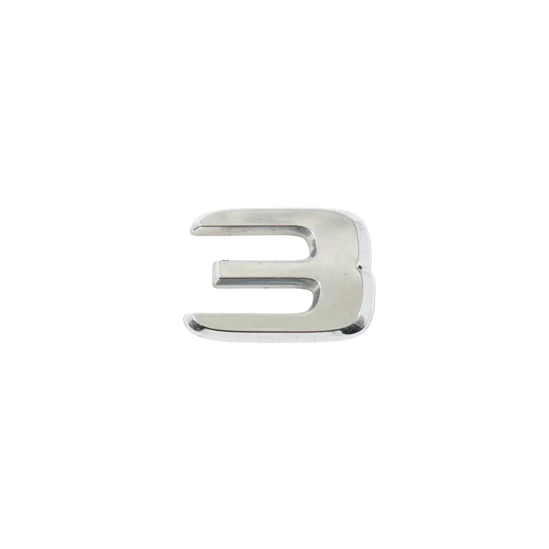 C43 Rear Tail Badge Emblem Lettering Chrome to Mercedes W205 with Part number A2058172101 Mercedes W205 C43 Rear Tail Badge Emblem Lettering Chrome - SKU A2058172101 - Part number A2058172101