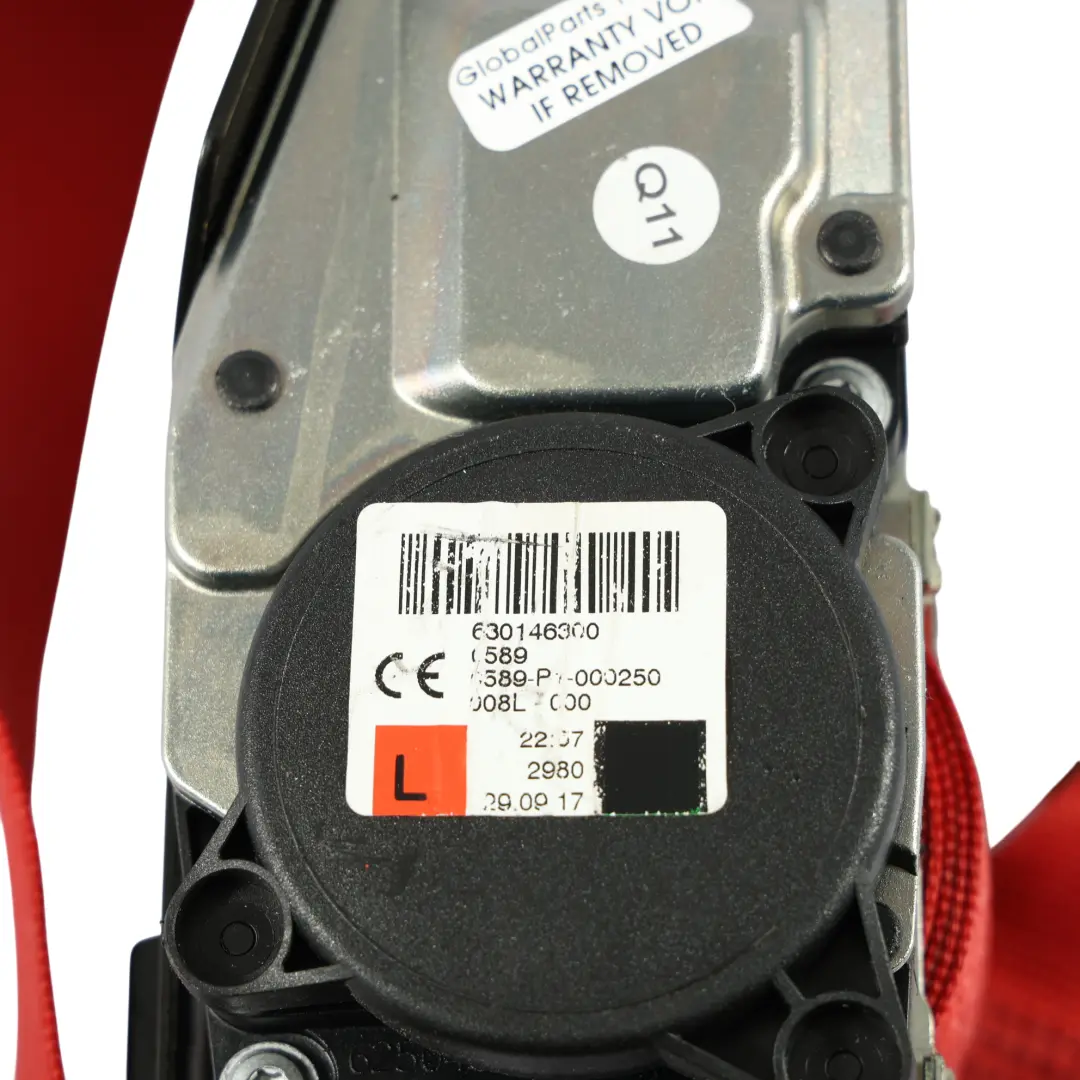 Mercedes W205 Pas Bezpieczeństwa Górny Lewy Przód Przedni - SKU A2058606300-1 - Numer Części A2058606300