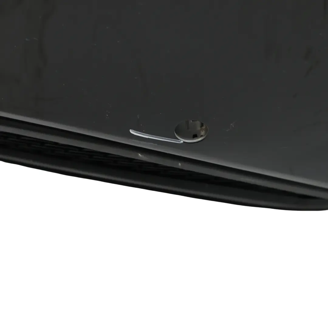 Bumper Rear Trim Panel AMG Obsidian Black Metallic - 197 to Mercedes W205 with Part number A2058856038 Mercedes W205 Bumper Rear Trim Panel AMG Obsidian Black Metallic - 197 - SKU A2058856038-OB - Part number A2058856038