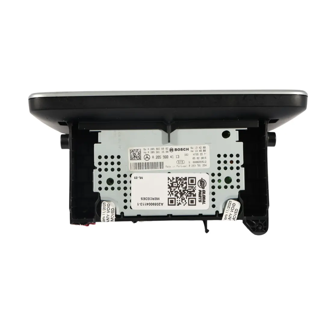 Display Screen Multimedia Navigation Sat Head Unit to Mercedes S205 with Part number A2059004113 Mercedes S205 Display Screen Multimedia Navigation Sat Head Unit - SKU A2059004113-1 - Part number A2059004113