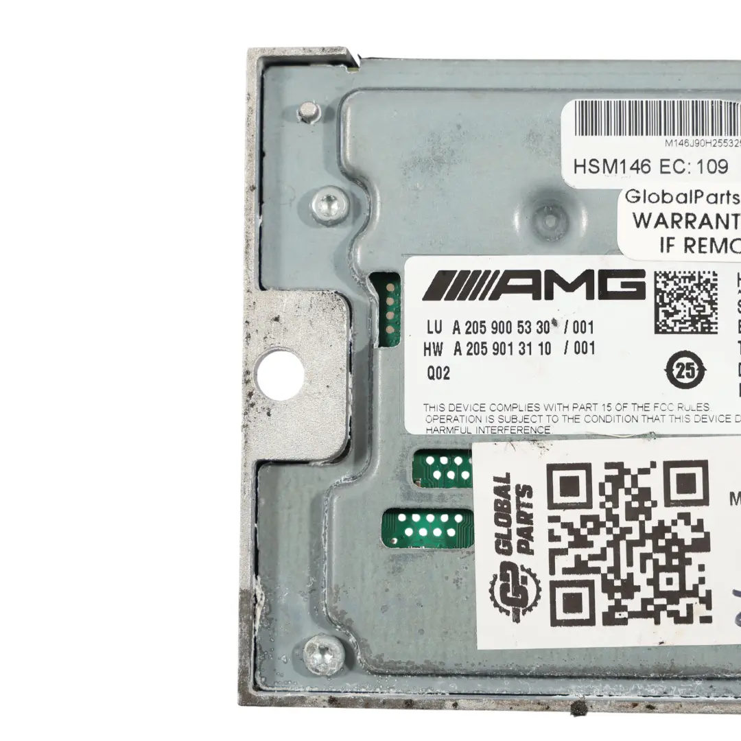 W253 AMG Wzmacniacz Harman Generator Dźwięku do Mercedes W205 o numerze A2059005330 Mercedes W205 W253 AMG Wzmacniacz Harman Generator Dźwięku - SKU A2059005330 - Numer Części A2059005330